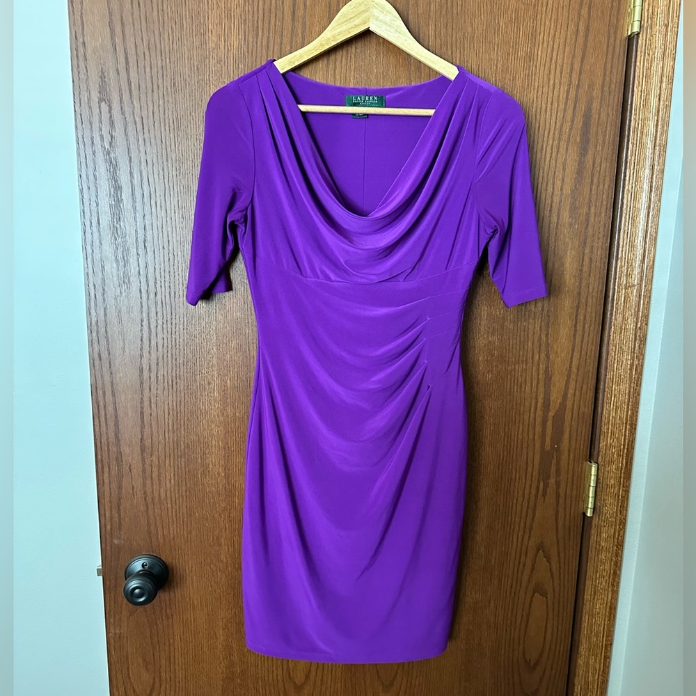 Bold Purple Dress